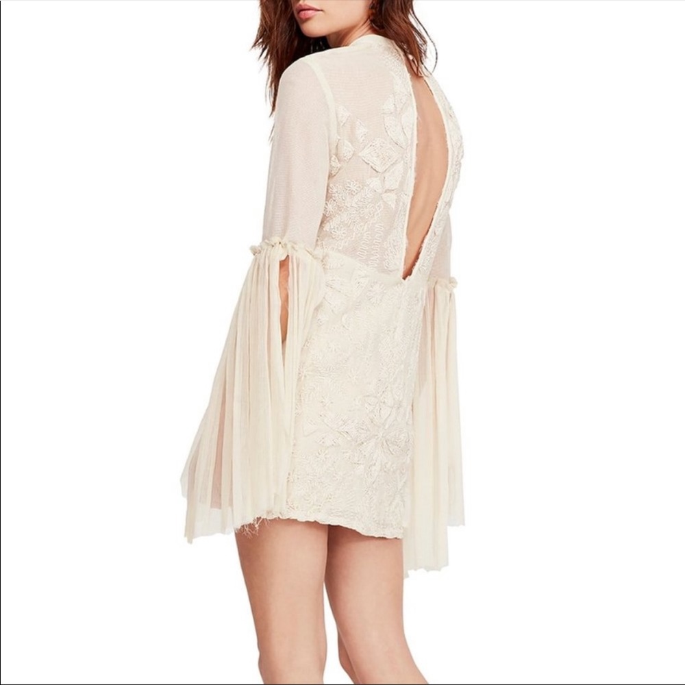 Free people embroidered mini dress - Picture 2 of 6